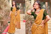 Ganga 51 By 5d Designer Simmer Chiffon Saree Wholesale Suppliers In Mumbai